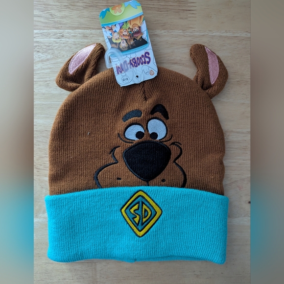 Warner Bros. Other - Scooby-Doo Brown and Blue Beanie